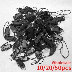 5/10/20pcs Detachable Buckle For Lanyard Worker Tag ID Card Holder Lanyard Accessories Camera Shoulder Strap Lanyard wholesale