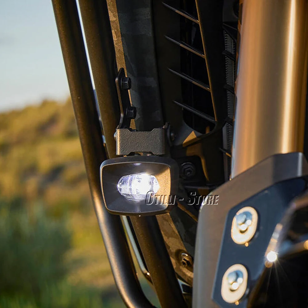 دراجة نارية الضباب ضوء تصاعد قوس لياماها Tenere 700 TENERE700 العالم غارة الأضواء حامل مساعد حامل مصباح قيادة