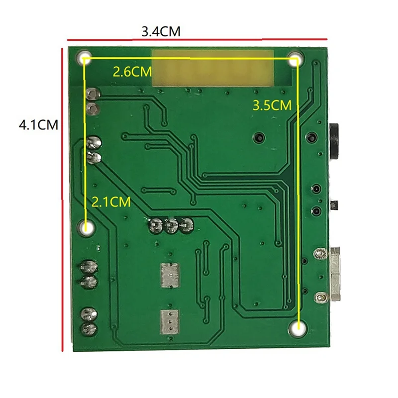 

ABFKL New Product Multifunction 5.2 BT Module 5V 5W+5Wtws Power Amplifier Board 3.5Aux Wireless PCBA Board