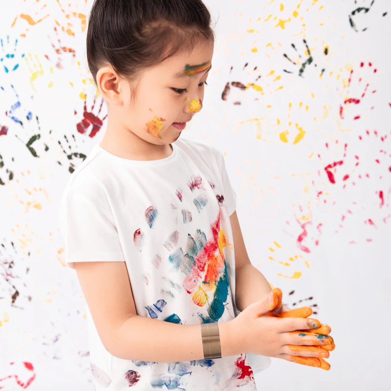 50 Stück Kinderarmbänder, Stahleinsätze, Metallkern für DIY-Bastelarbeiten, große Partygeschenke, Armbandzubehör, Stahlbleche