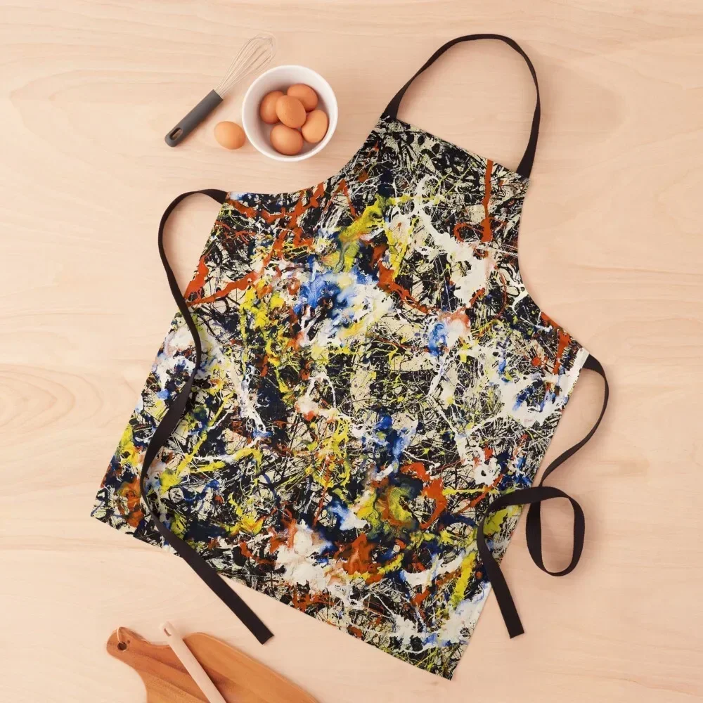 Jackson Pollock Apron kitchen item Kitchen New 2022 Year Apron