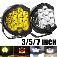 Lámparas LED de trabajo deportivas para automóvil, 3 '', 5'', 7'', para Lada Offroad, 4x4, luces auxiliares para vehículos, lámpara de conducción combinada de 7 pulgadas