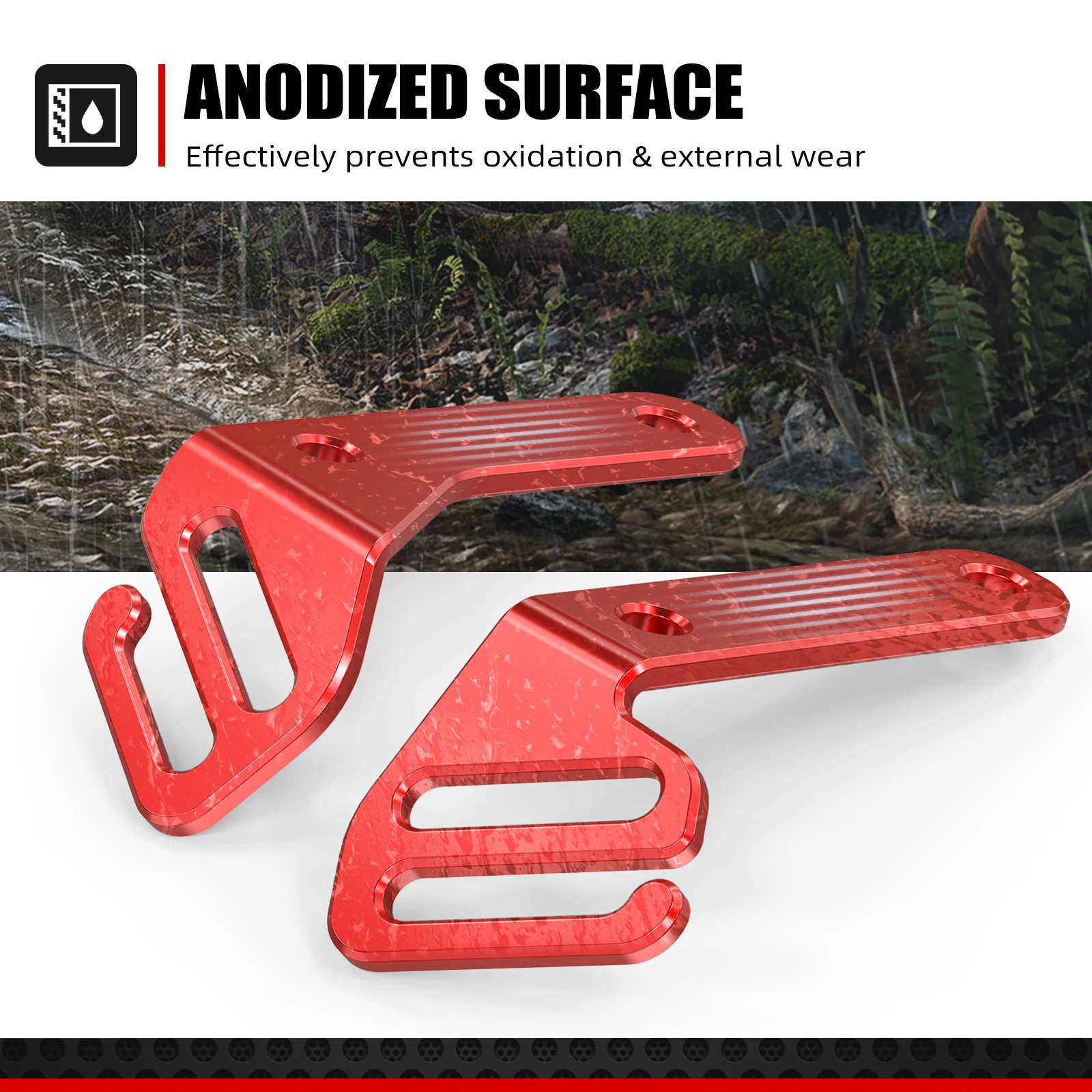 NICECNC For Honda XR650L XR 650L 650 L 1993-2025 2024 2023 Luggage Strap Fixing Bracket 5052 Aluminium Motorcycle Accessories
