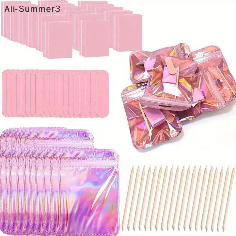 

5/20 Set Nail Tool Kit, Mini Nail Files, Polishing Pads, And Sticks, Suitable For Diy Jewelry Polishing And Nail Care