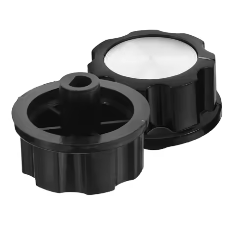 2pcs Universal Control Knobs Replacement For Air Fryer Oven Gas Stove Cookers Easy To Install Timer Knob Kitchen Accessories