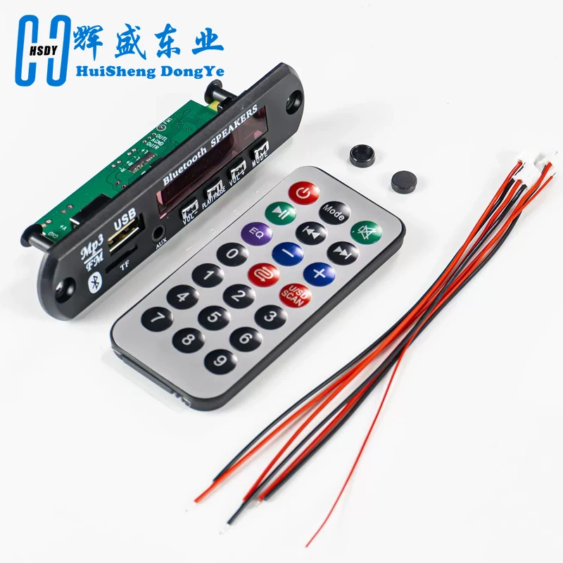 DIY Bluetooth Speaker Kit with FM Radio 87.5-108MHZ DIY Soldering Project Practice Electronic Kit Solder Assembly U Disk TF