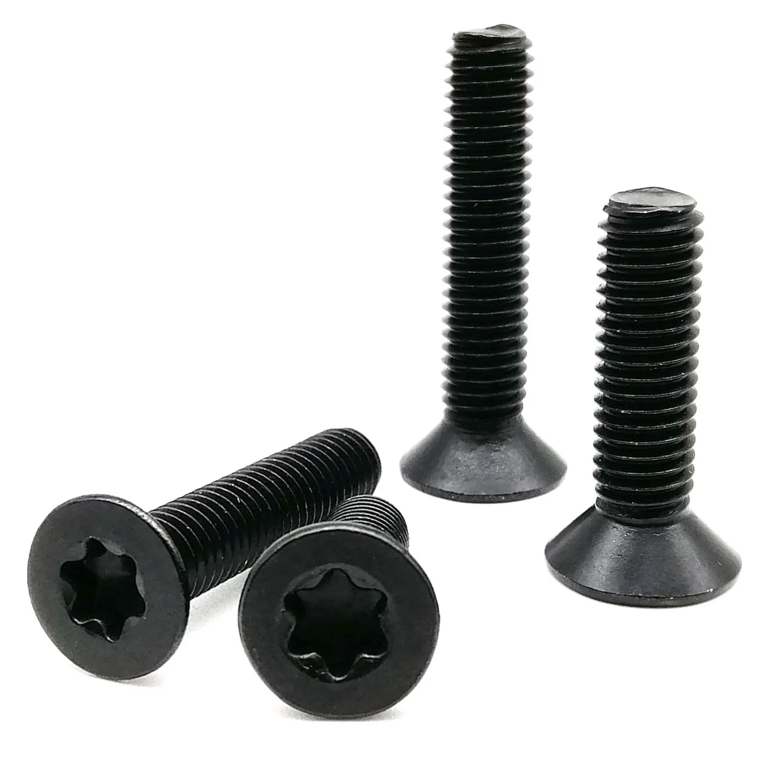 M2 M2.5 M3 M4 M5 M6 M8 Black 304 A2-70 Stainless Steel  Six Lobe Bolt Six-Lobe  Head Flat Countersunk Screw