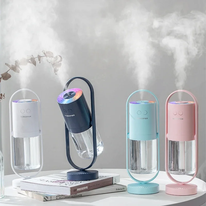Car Humidifier Wireless Charging Marquee Car Air Purifier Colorful Cup Large Fog Spray To Remove Odors Car Accessories