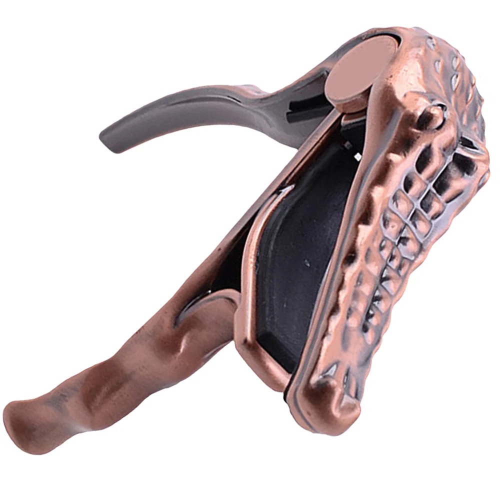 

Metal Guitar Capo Portable Tone Modified Clamp for Classical Acoustic Electric Guitar Ukulele Professional Pitch Adjustment