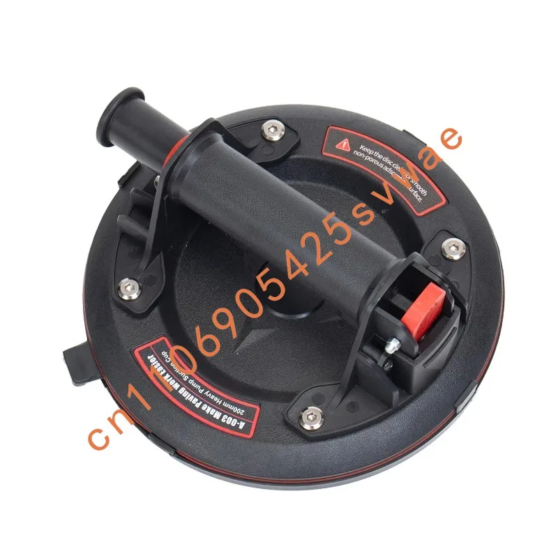 

manual 2025 New Arrival 8 Inch Heavy Duty Aluminum Alloy Hand Pump 200kg Capacity with Vacuum Tile Suction Cup Glass Sucker Type