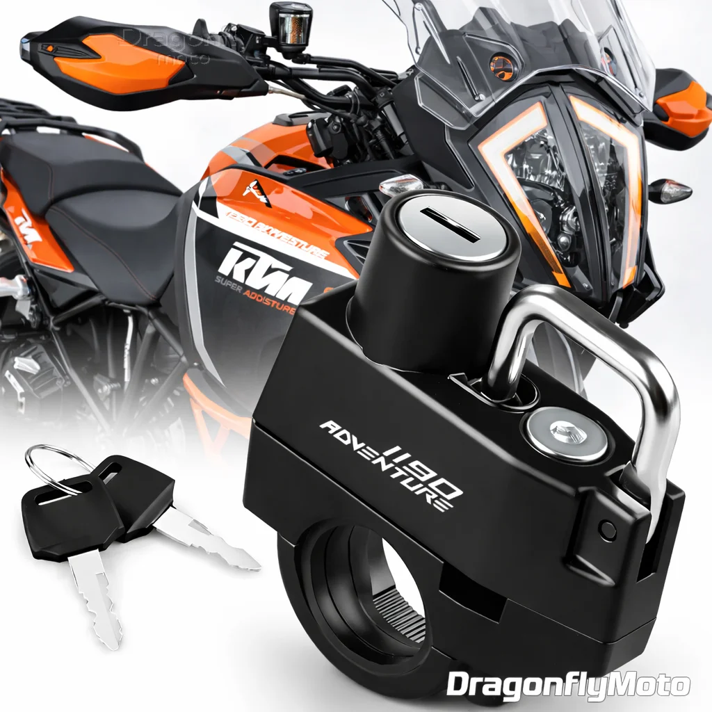 

Замок для мотоциклетного шлема для KTM 1290 390 790 890 990 1050 1090 1190 1290 Super Adventure, противоугонный замок-фиксатор для шлема