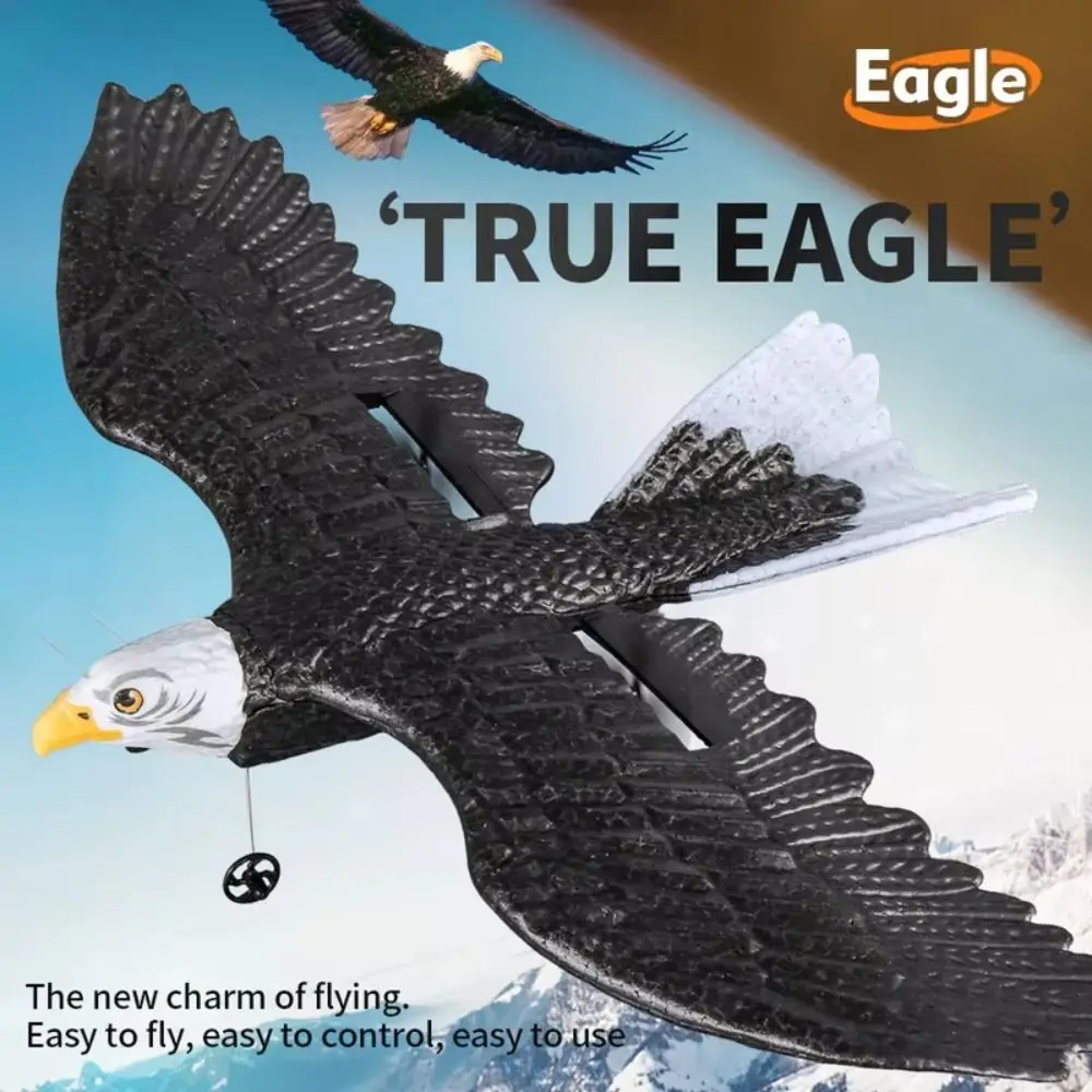 EPP Foam RC Eagle Aircraft Fighter Gravity Sensing Rechargeable Eagle RC Flying Toys Portable 2.4G Stunt