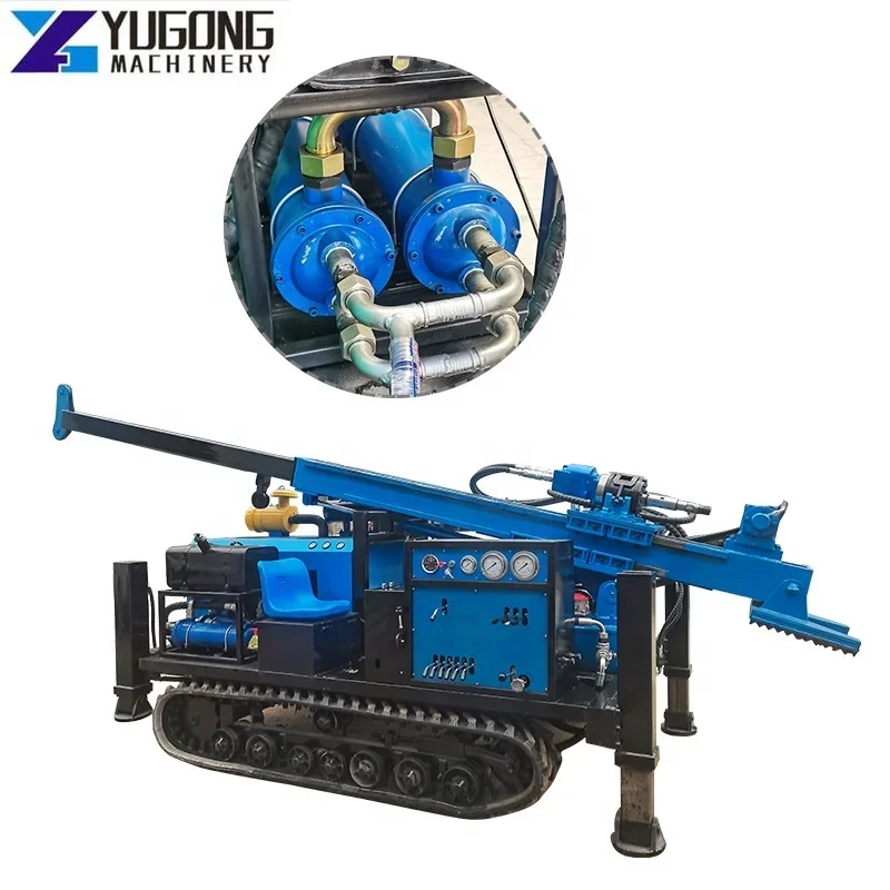 200m Portable Water Well Drilling Rigs for Saleportable Diesel Small Water Well Drilling Rig Mini Borehole Water Well Drill Rig