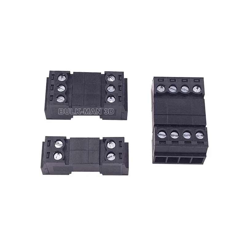 10 set/lotto maschio e femmina PCB senza saldatura morsettiera Plug-in passo 3.81mm 5.08mm pin 2P 3P 4P 2 presa EDGRK