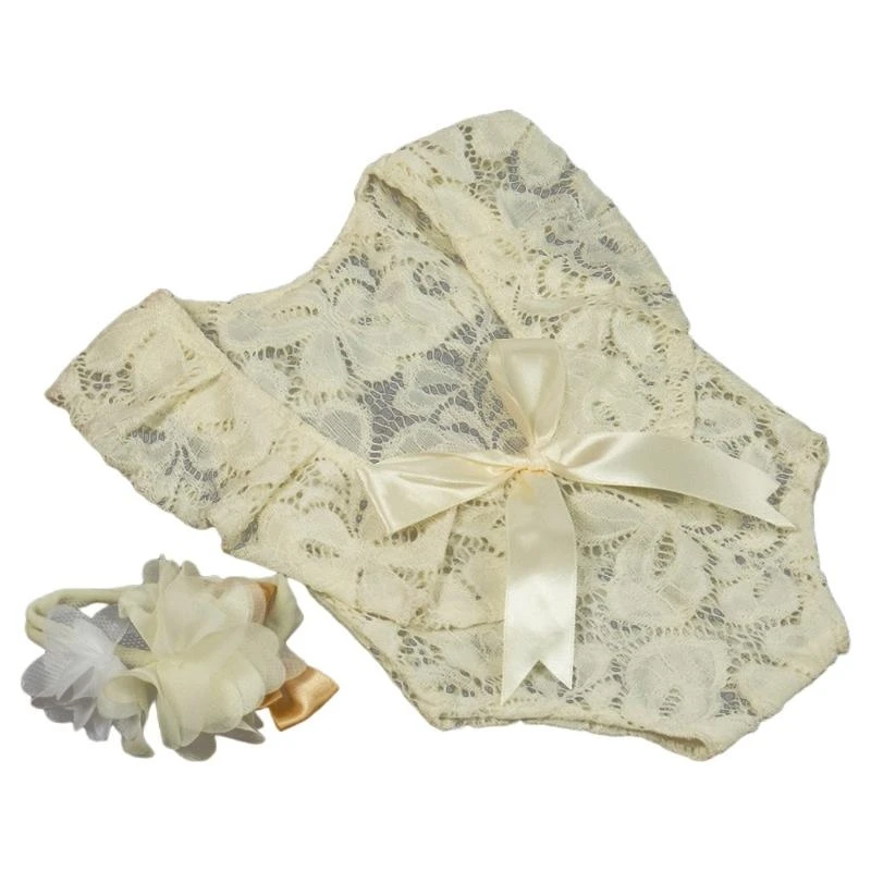

Q1FE Baby Bow Lace Romp