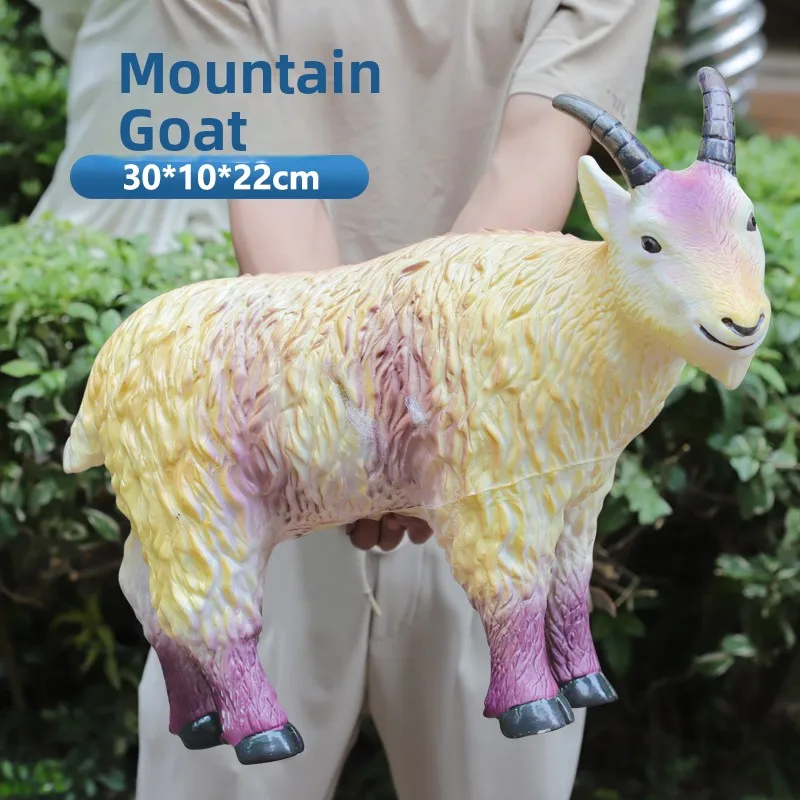 Zoo Animal Models Realistic Toy Dolls for Boys And Girls Educational Birthday Gifts Elephant Tiger Panda Lion Simulated Anima...