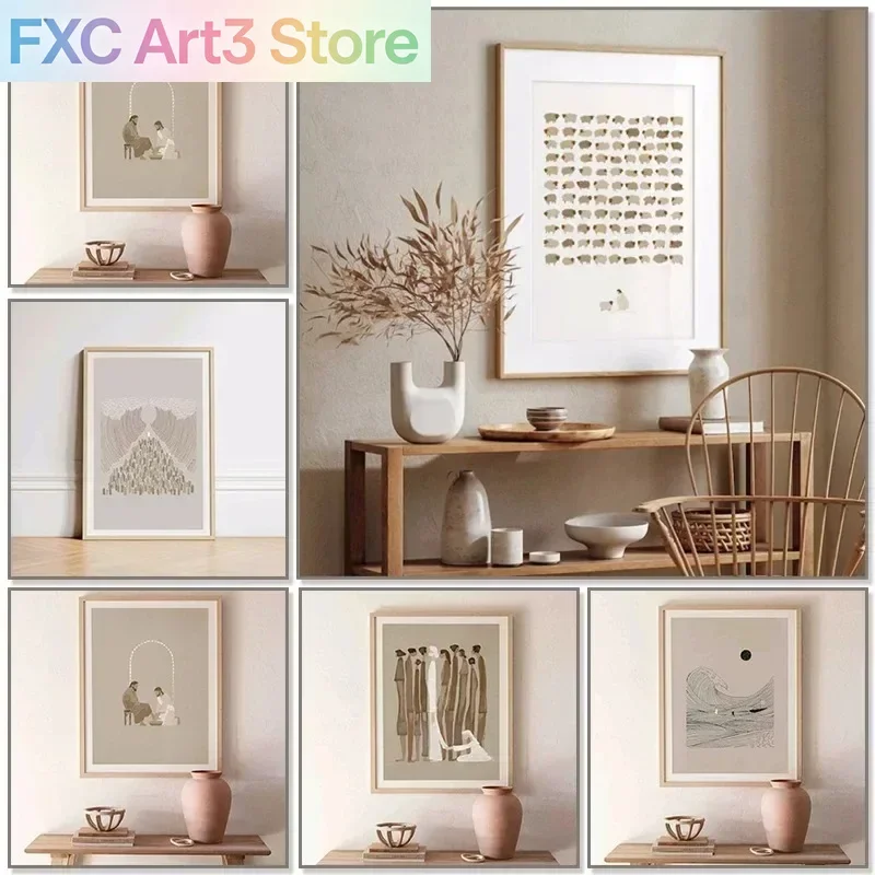 Frameless,Modern Minimalist Wall Art Bible Scripture Jesus HD Canvas Print Poster Home Living Room Bedroom Decorative Painting