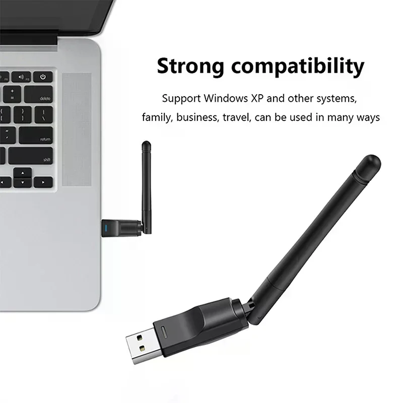 150Mbps Mini USB WiFi Adapter MT7601 Wireless Network Card Wifi Receiver For PC Laptop Windows 2.4G