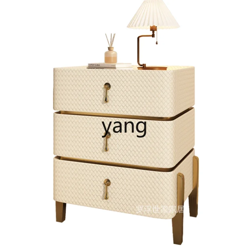 

LMM Modern Minimalist Italian Minimalist Solid Wood High Three-Bucket Storage Cabinet