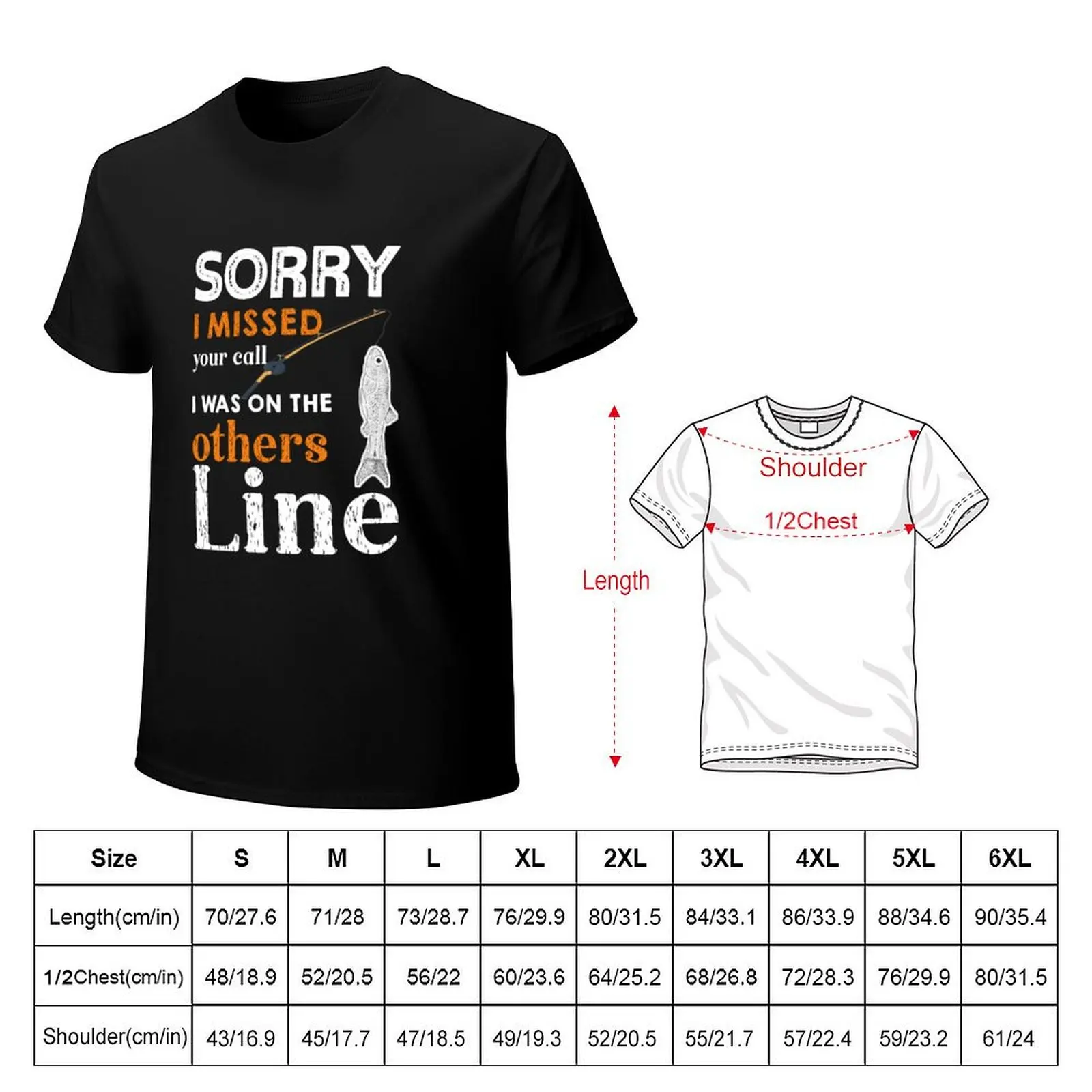 Sorry i missed your call i was on my other line, T-Shirt Simple Casual Short Sleeve Cotton T-Shirt