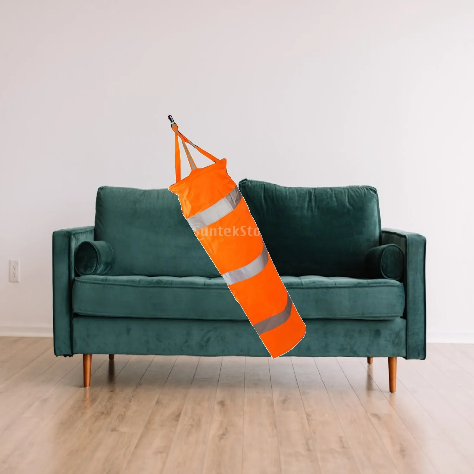Wind Sleeve Waterproof Oxford Airport Windsock Reflective Orange Wind Socks for Construction Site Safety