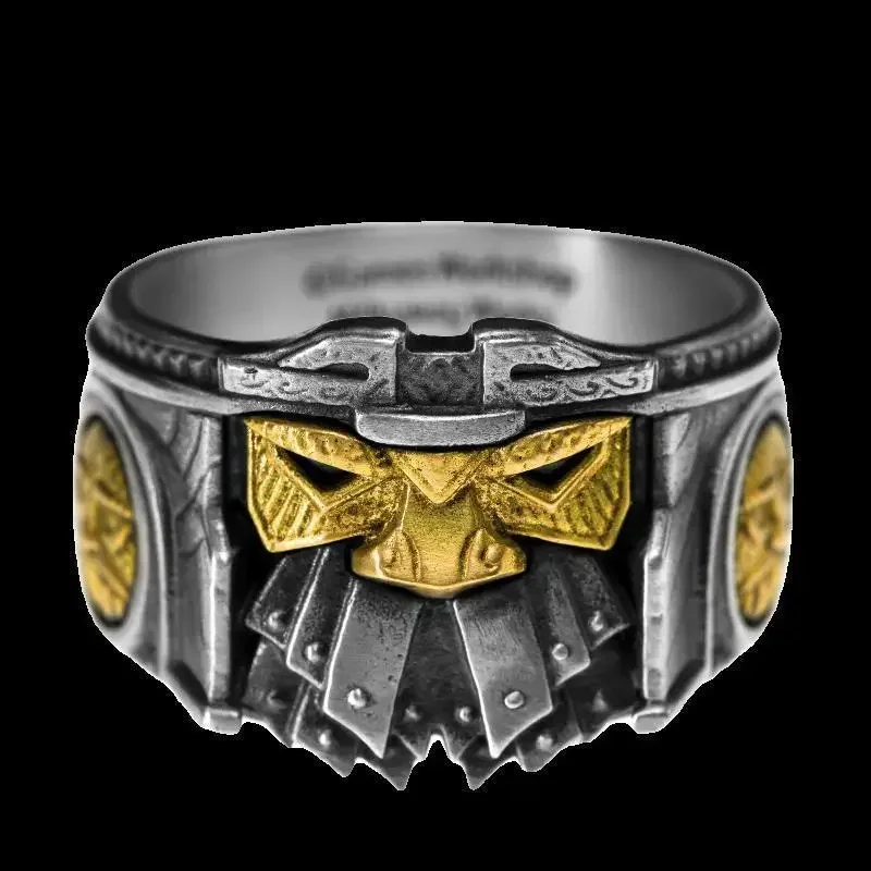 Zwergener Kriegerring aus gebrochenem Eisen – Star-Cast Sigma Era Old World Dark Fantasy-Accessoire