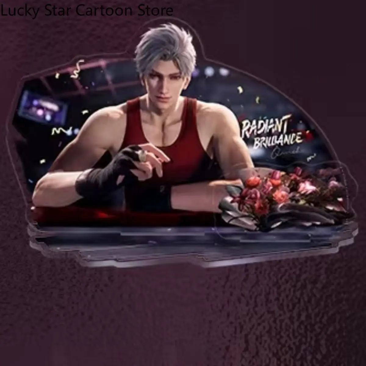 ハロウィンギフトゲーム愛とディープスペースザビエル・ゼイン・ラファエル・シリウス・ケイブルスクリーンアクリルスタンドデスク装飾コスプレスタンディングサイン