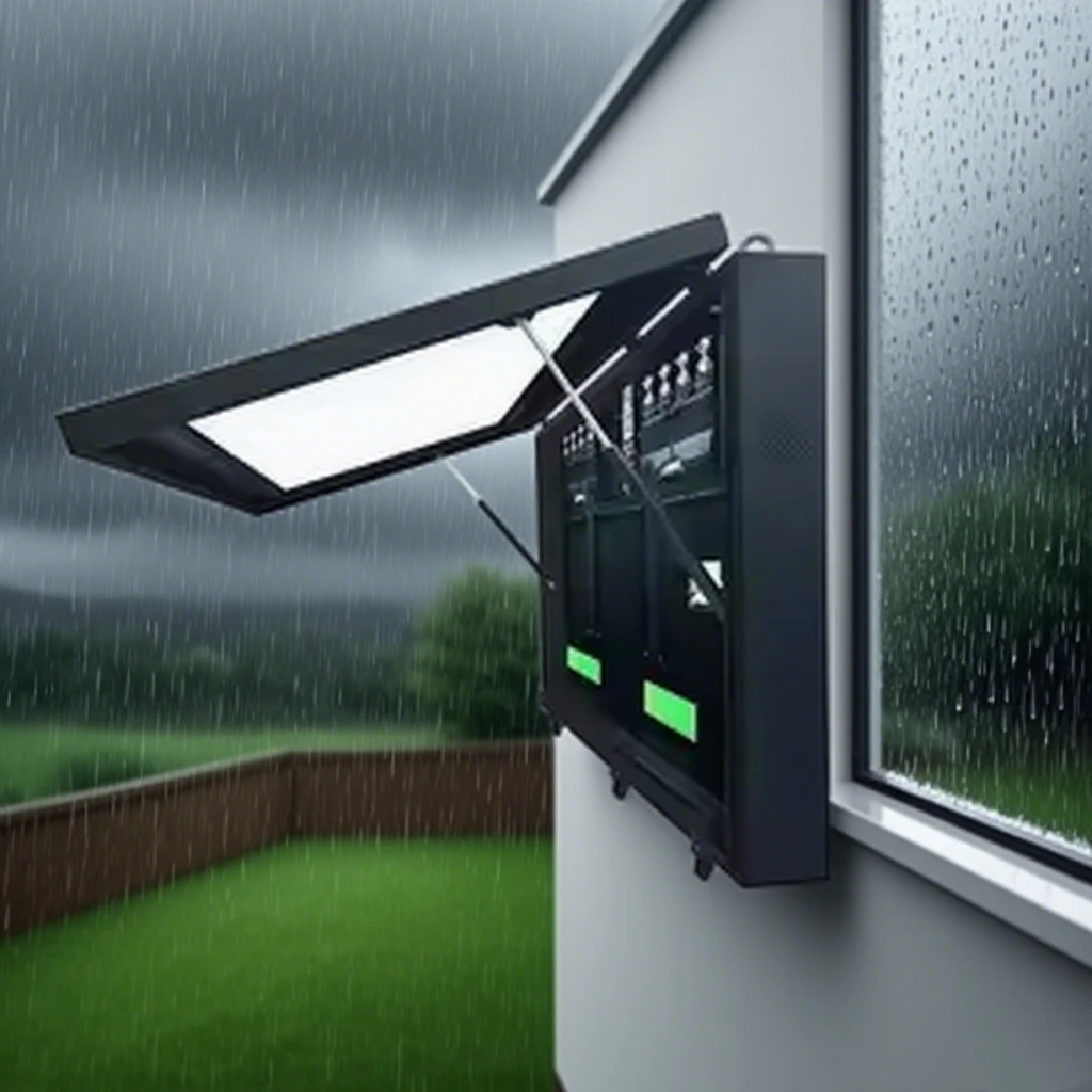Sleek Outdoor TV Enclosure Case for Patio Entertainment in Any Weather