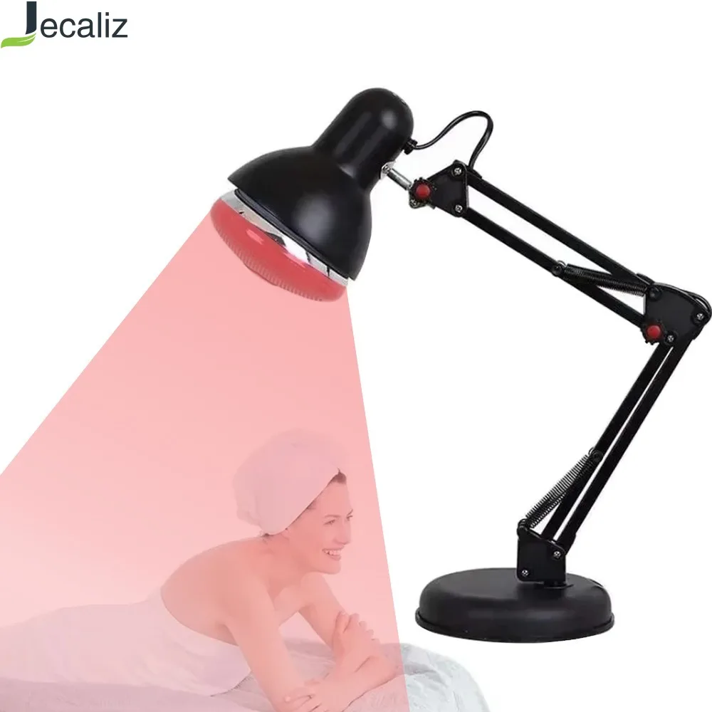 

150W Near Infrared Light Red Light 180° Rotation Portable Heat Lamp Bulb for Body Neck Arm Muscle Joint Leg Back Fatigue Relief