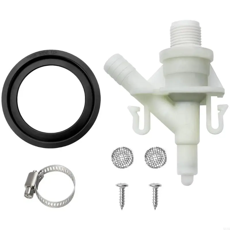 Toilettenventile und Runddichtung Austausch für -Anhänger und Boote M89B