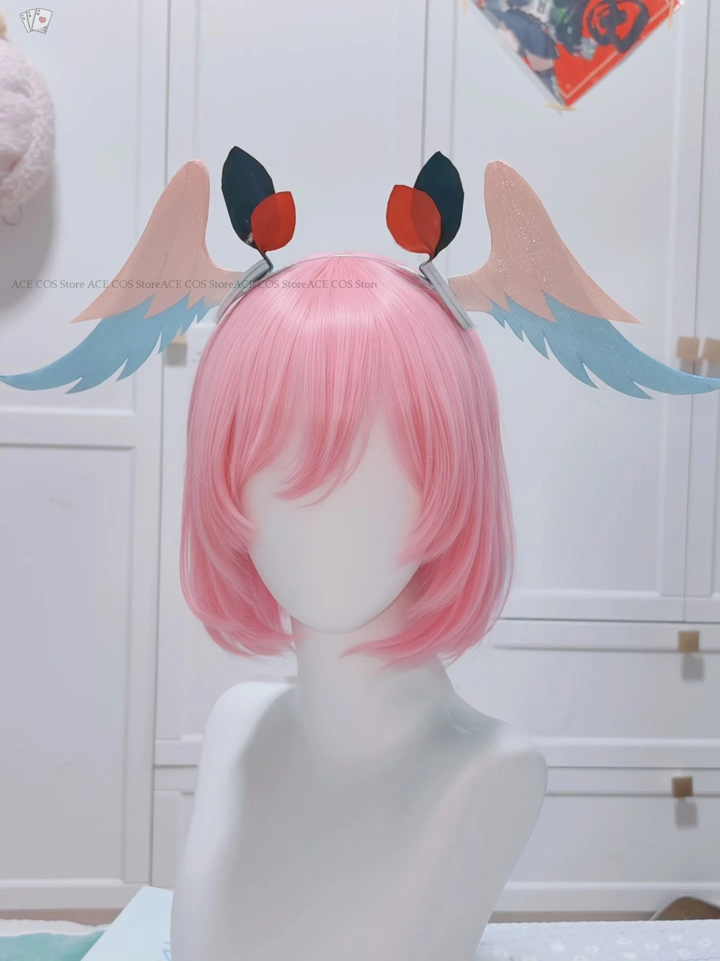 

ACE COS Store Genshin Impact Linnea Cosplay Wig Wig Hair Decors Outfit Women Anime Game Halloween Roleplay Accessories Handmade