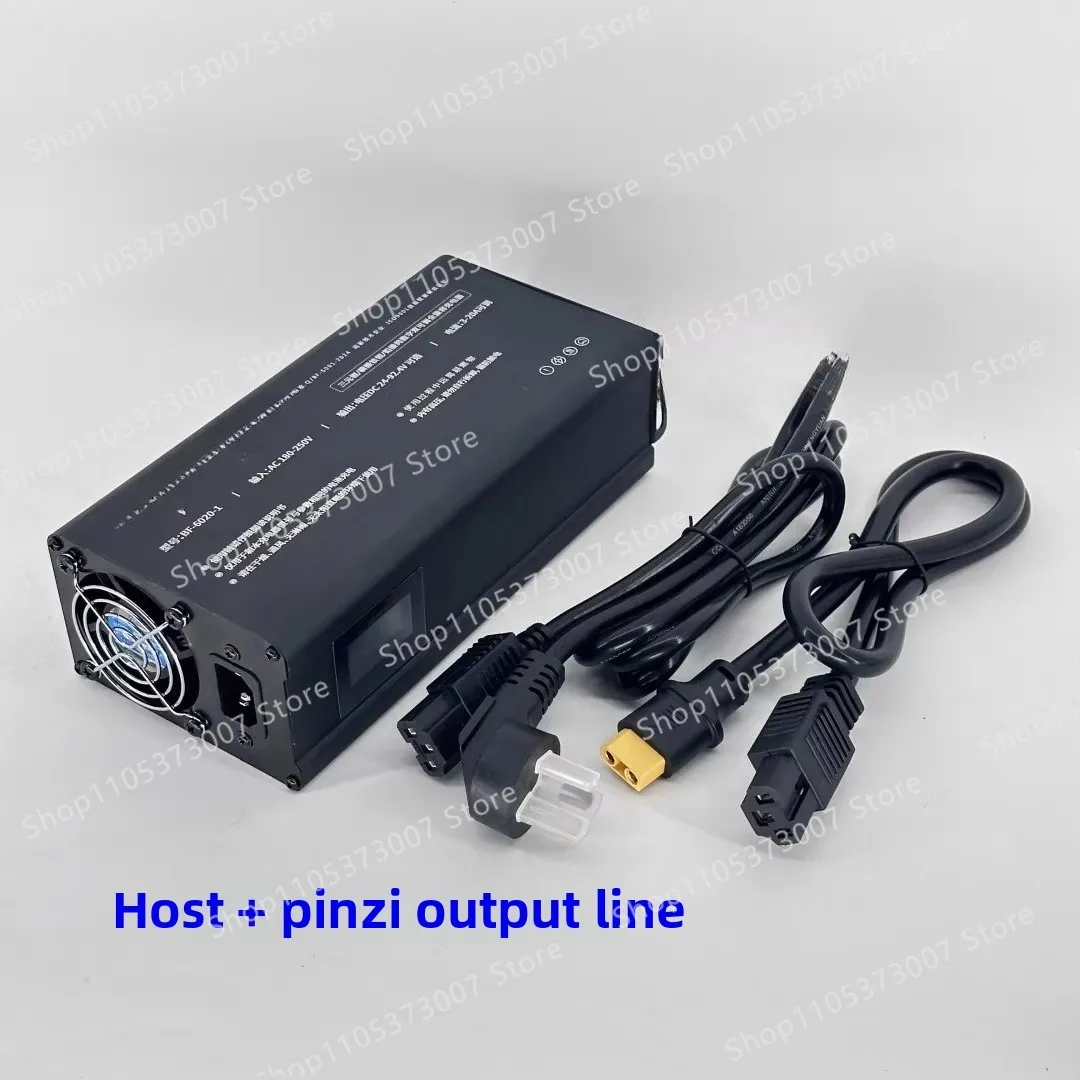 Lithium battery charger 20a25a30a 60v voltage and current adjustable lithium battery high power fast charging
