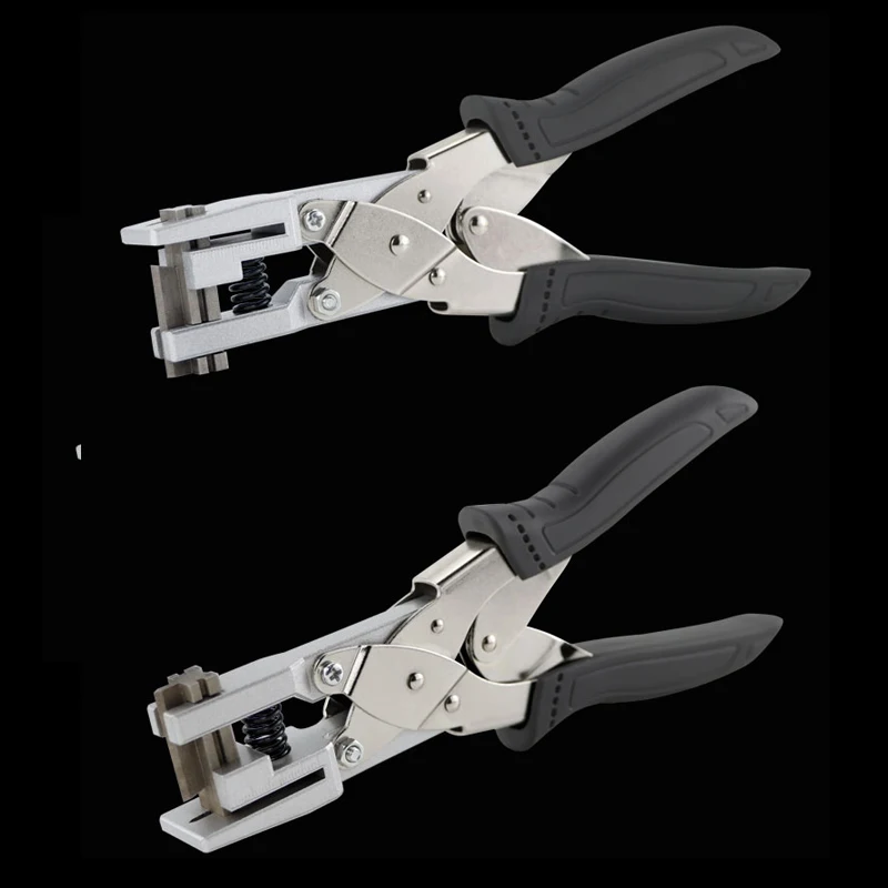 2mm Tearing Pliers V-type Sample Mouth Cutter Knife Edge Cutting Notch Machine Food Vacuum Packaging Bag Tearing Pliers