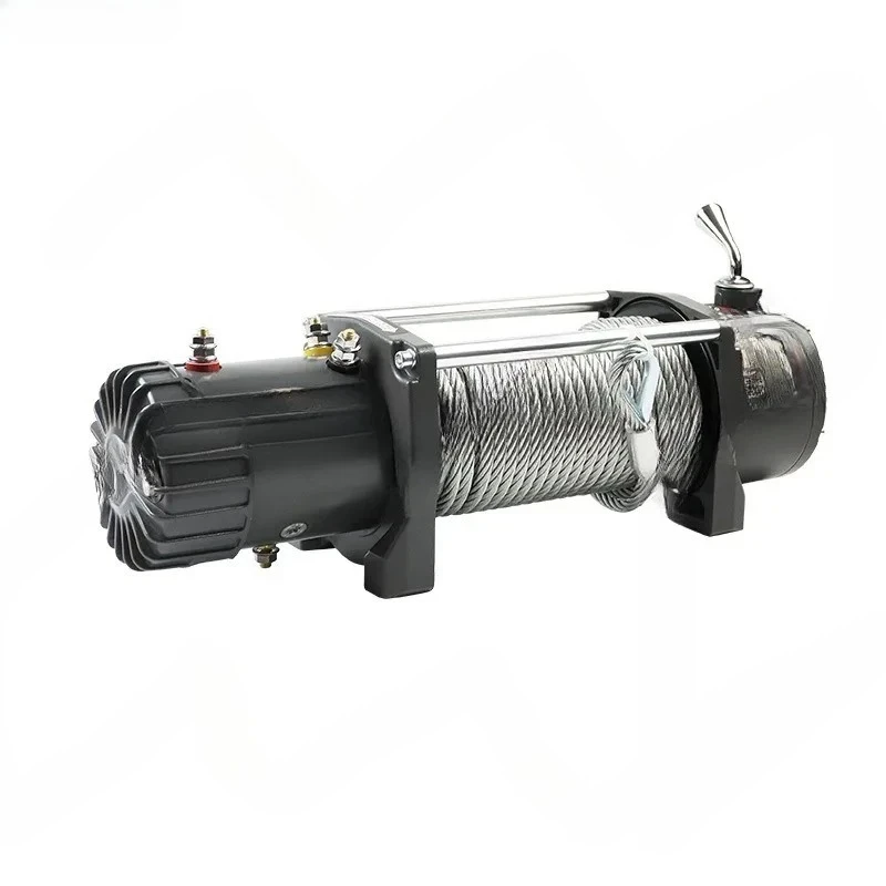 for truck crane construction hoist trailer off-road rescue winch household small electric winch