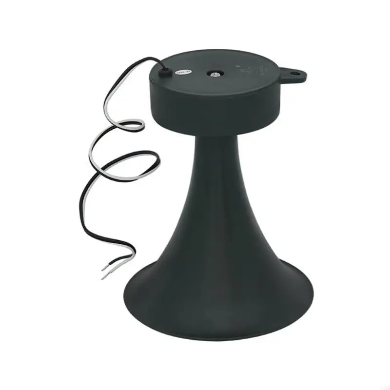 J1HDパワフル35W防水スピーカー12Vナイトスピーカー耐久性ABSシェル屋外オーディオスピーカー用ABSシェル