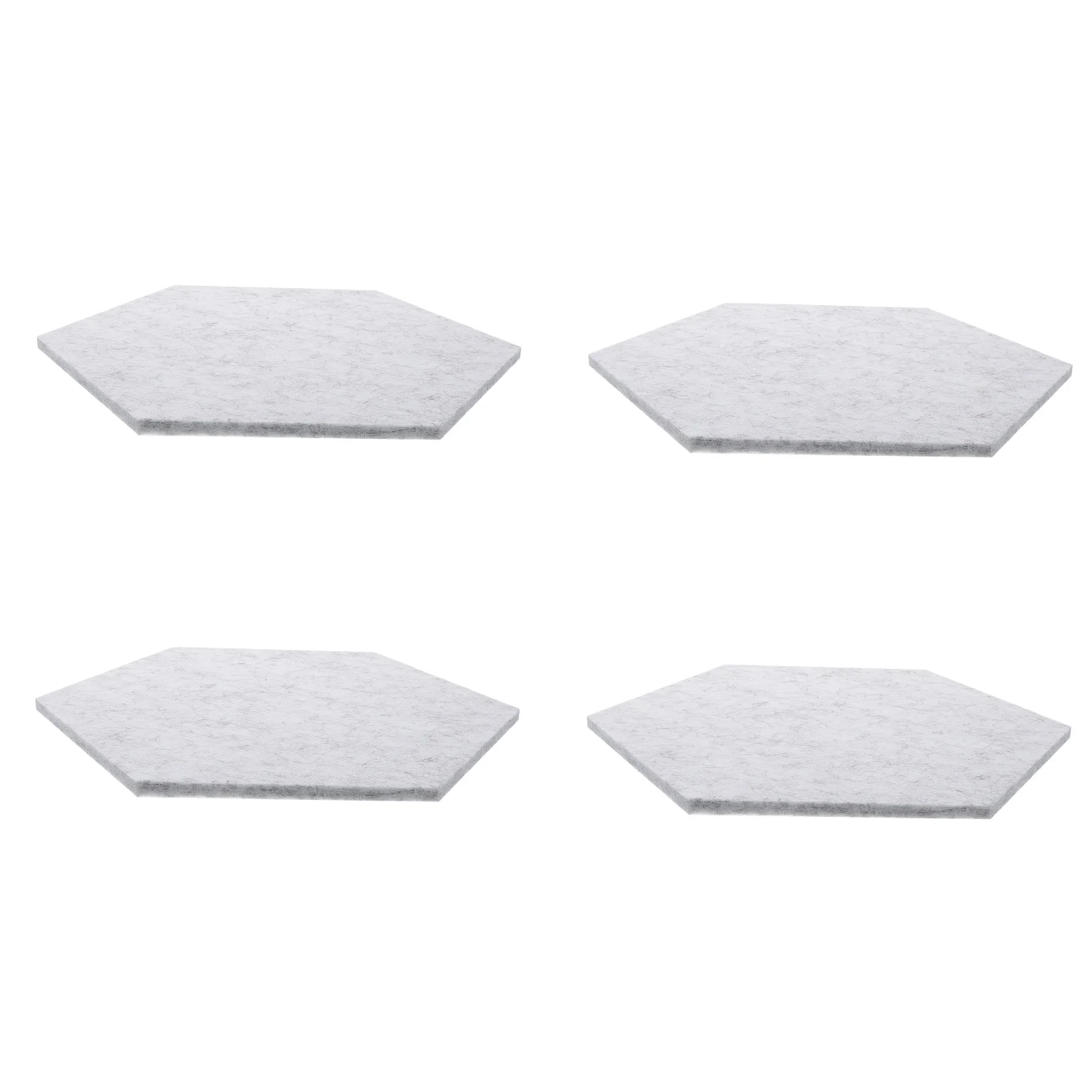 

4 Pcs Soundproof Wall Stickers Studio Proofing Absorbing Deadening Acoustic Padding Isolation Pads Insulation Board Panels