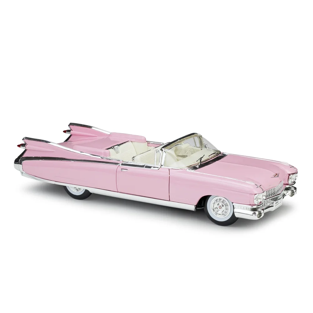 1:18 1959 Cadillac Eldorado Elvis and Marilyn Monroe\'s car classic Alloy Retro Car Model Classic Car Model Car Decoration