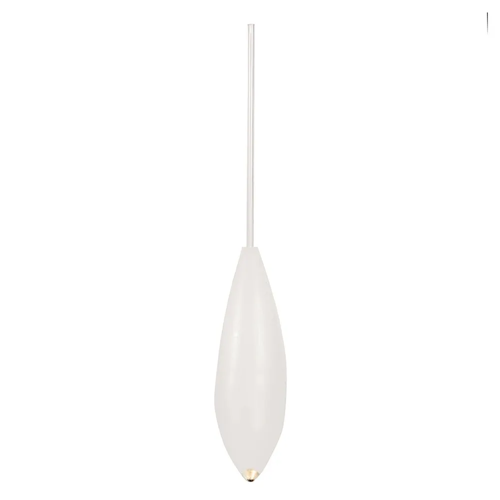 

White Acrylic Fishing Float 10/15/20/30g 1pcs Equipement Floating Half-Sinking Tackle Hot Sale Practical Useful