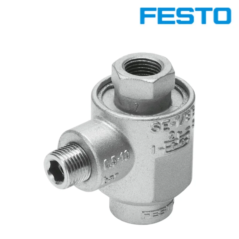 FESTO SE series valves 9685-SE-1/8-B Genuine original Quick exhaust valves G1/8 standard gas interface Equipped with muffler