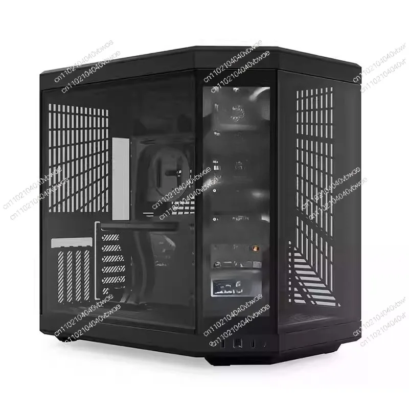New  Y70 Touch Dual Chamber ATX Mid Tower Modern Aesthetic Case with Integrated 4K LCD Touchscreen