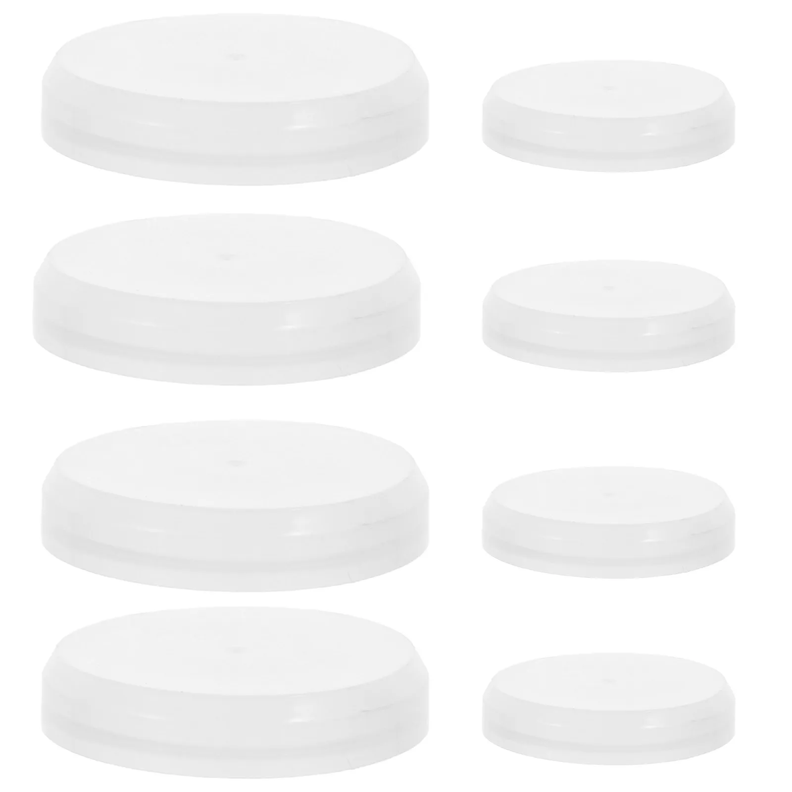 20Pairs Drum Sealing Caps Waterproof Plastic Oil Drum Bung Covers Tight Seal Leakproof Protector for Steel Food Chemical