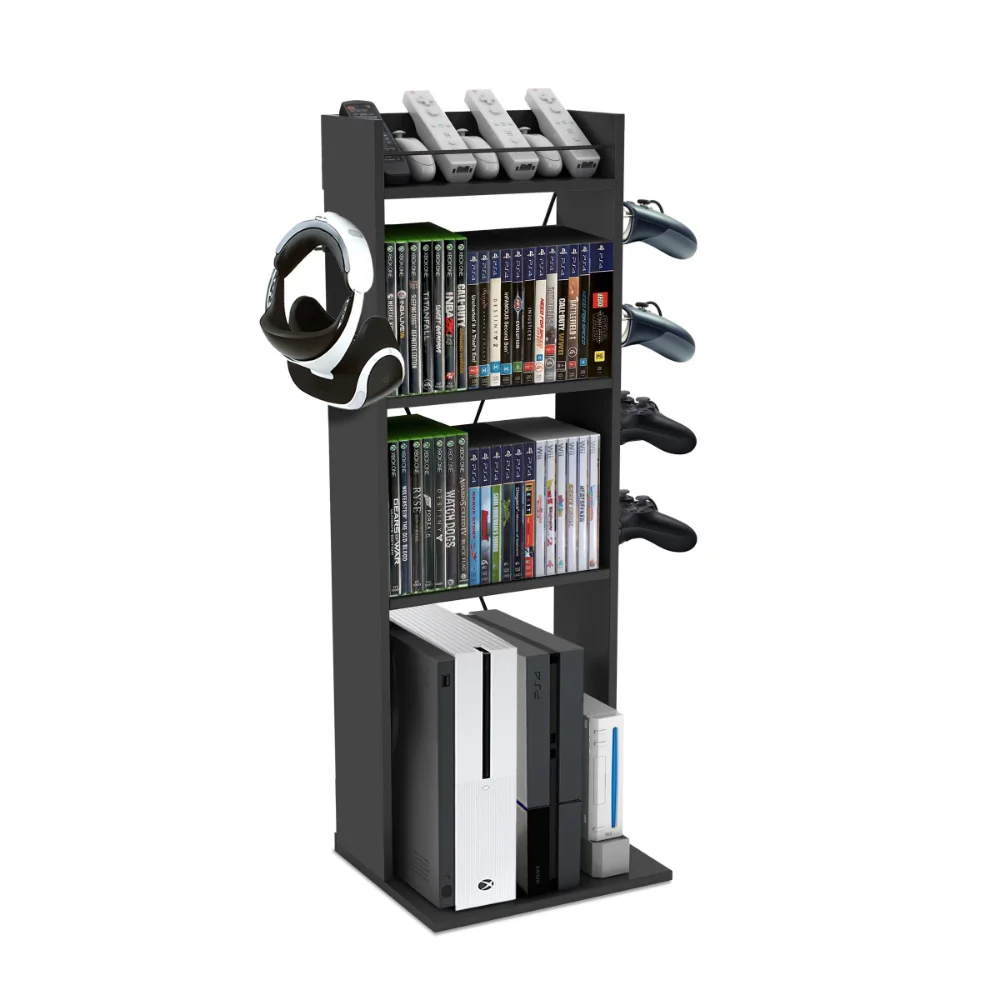 Atlantic Game Central M Space-Saving Gaming Storage Center 2023