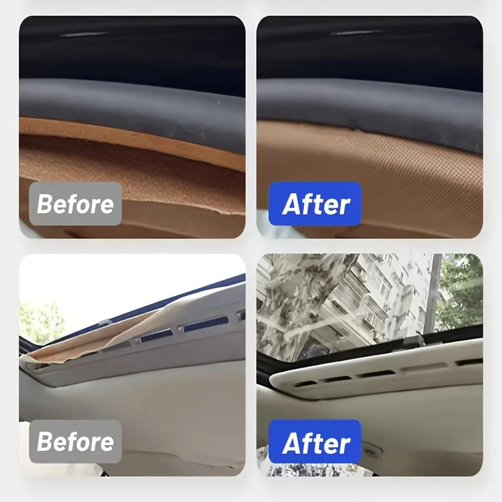JOKJOK Car Headliner Adhesive Roof Liner Repair Glue Heat Resistant Quick Dry For Interior Trim Leather Plastic view 4