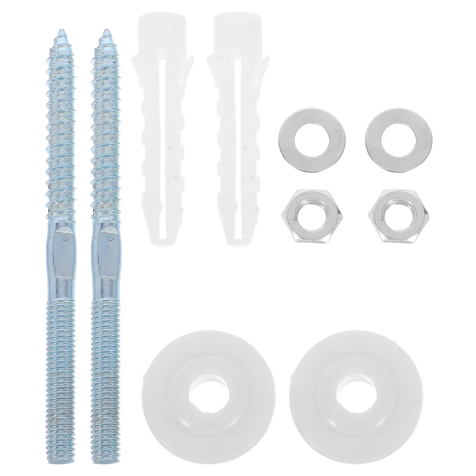 1Set Wash Basin Screws High Strength Fixing Kit Wall Mount Bracket for Bathroom Kitchen Sink Stable Fast Installation