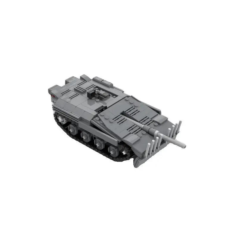 AIAIAIAITOY-Military Strv 103 Tank Building Blocks Set, Tijolos Brinquedos, Presentes para Meninos e Meninas