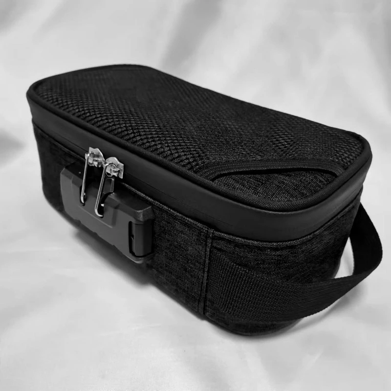 

New Storage Bag with Combination Lock Portable Travel Organizer Case for Men/Women Lockable Makeup Box Beauty Toiletry Handbags
