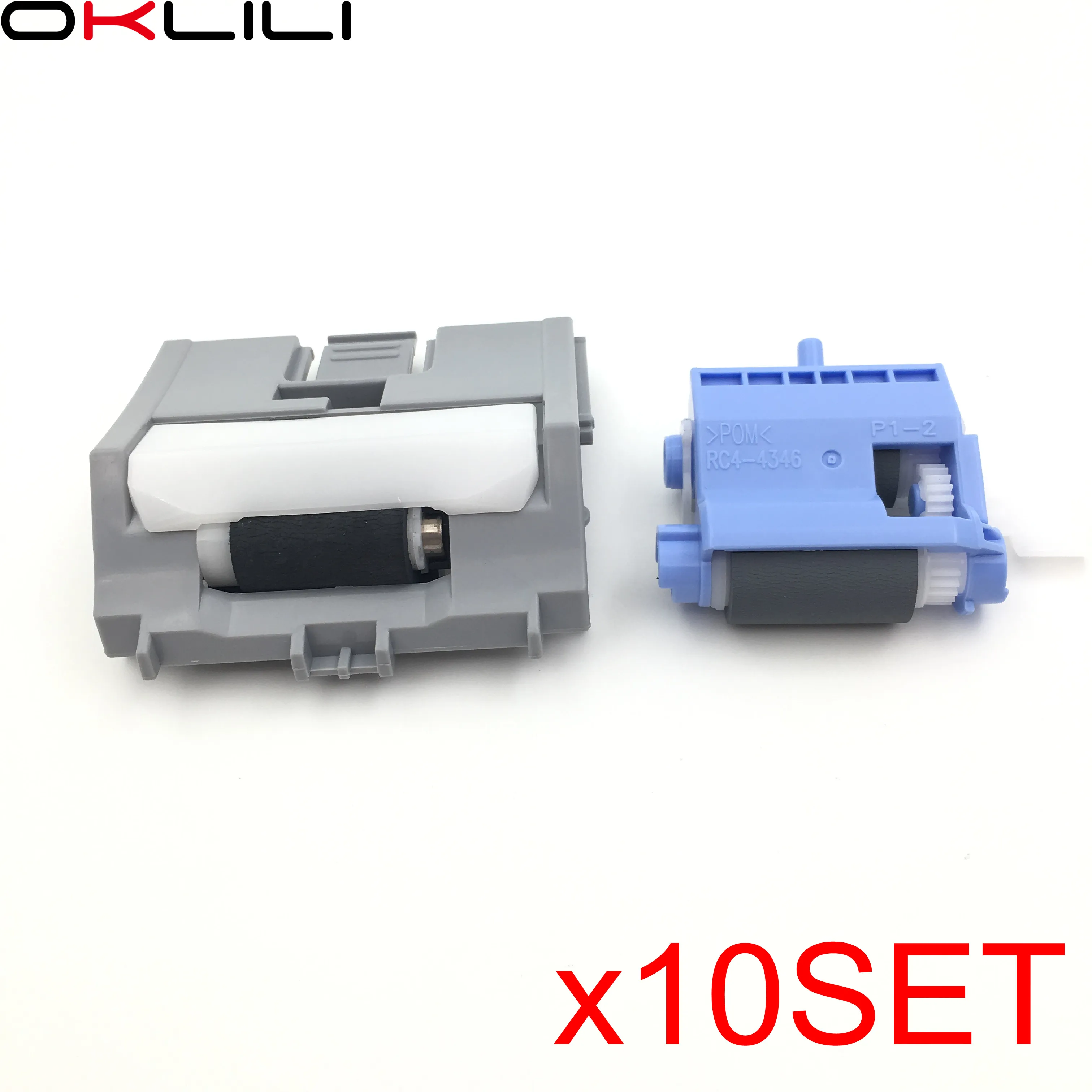 10SET X RM2-5741 RC4-4346 RM2-5745 Tray 2 Pickup Roller + Separation Roller for HP M402 M403 M426 M427 M501 M506 M507 M527 M528