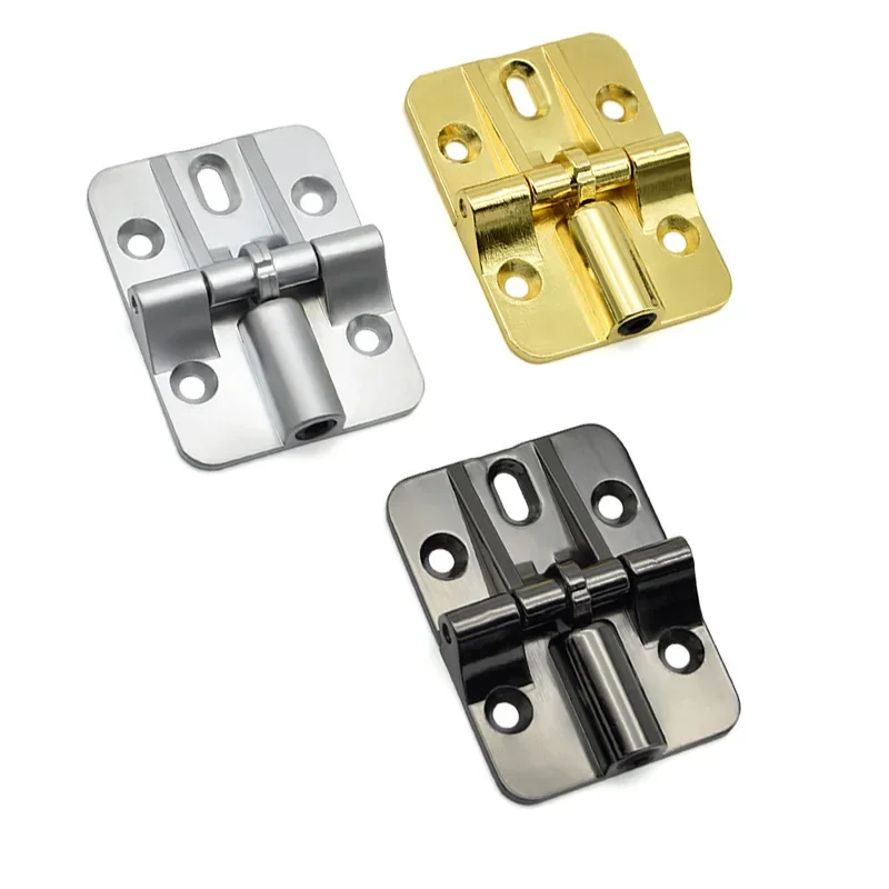 4Pcs Zinc Alloy 90 180 Degrees Position Lid Butt Hinge For Flap Folding Door Chrome Matte Silver Gold Gun Black