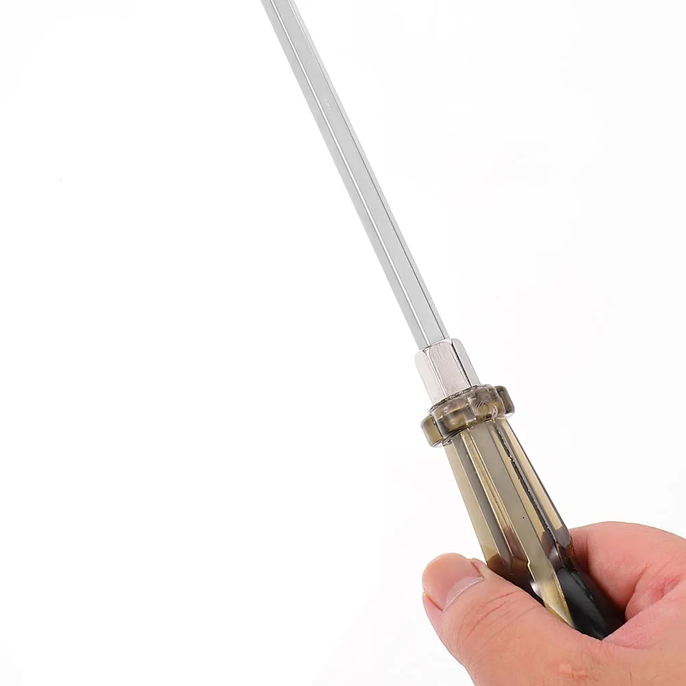

2Pcs Magnetic Screwdriver Steel Slotted Bits Portable Flat Heads Excellent Sturdy Practical Repair Home Use