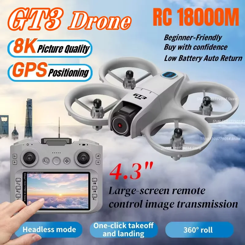 جديد 8K طائرة بدون طيار احترافية 5G GPS تجنب العوائق التحكم عن بعد محركات بدون فرش عقبة قابلة للطي RC 18000M #1